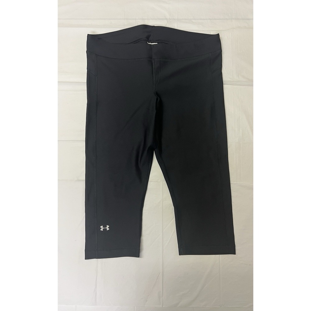 Under Armour Black Calf Leggings Women's Size XL